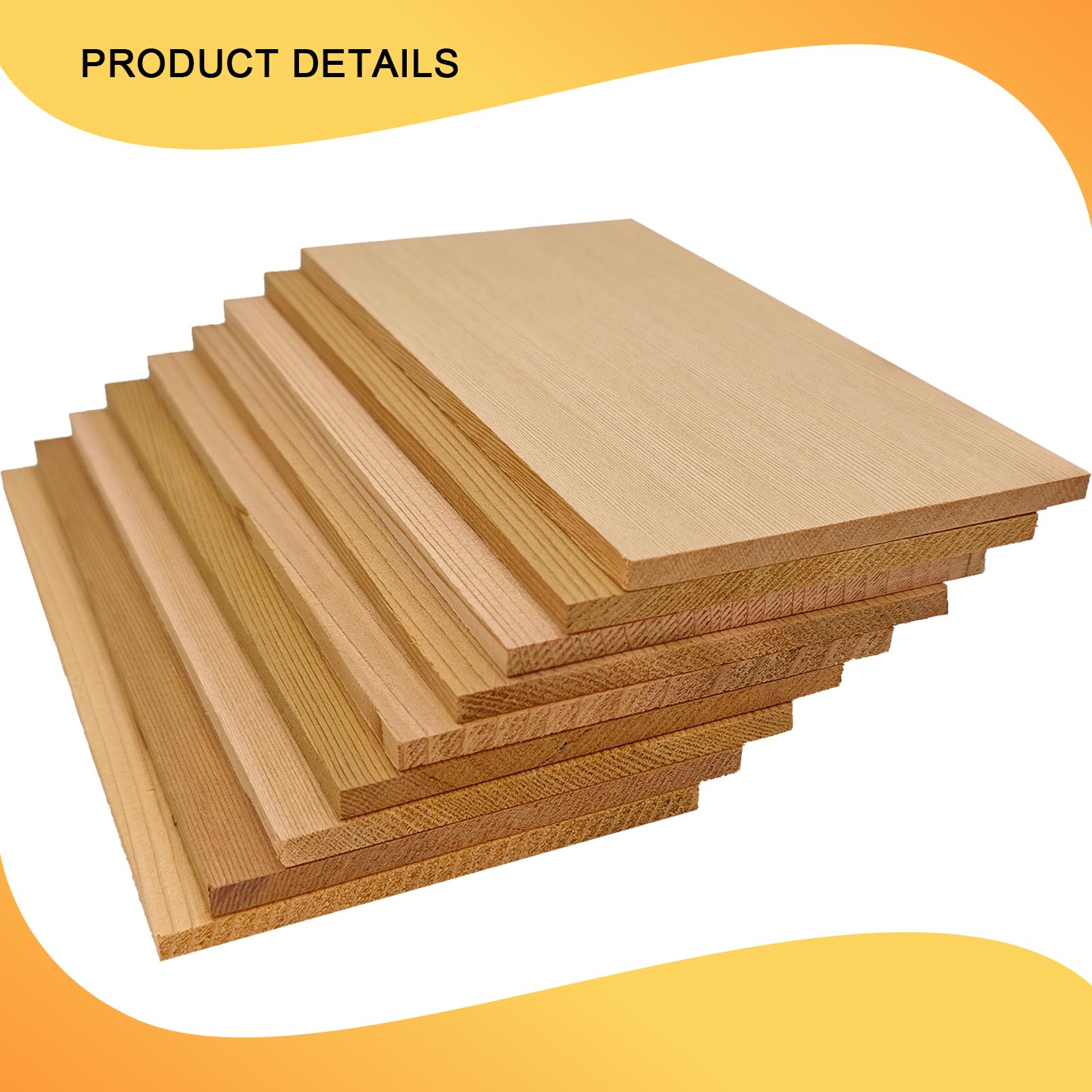 baoyeewood food-safe cedar planks with no additives.