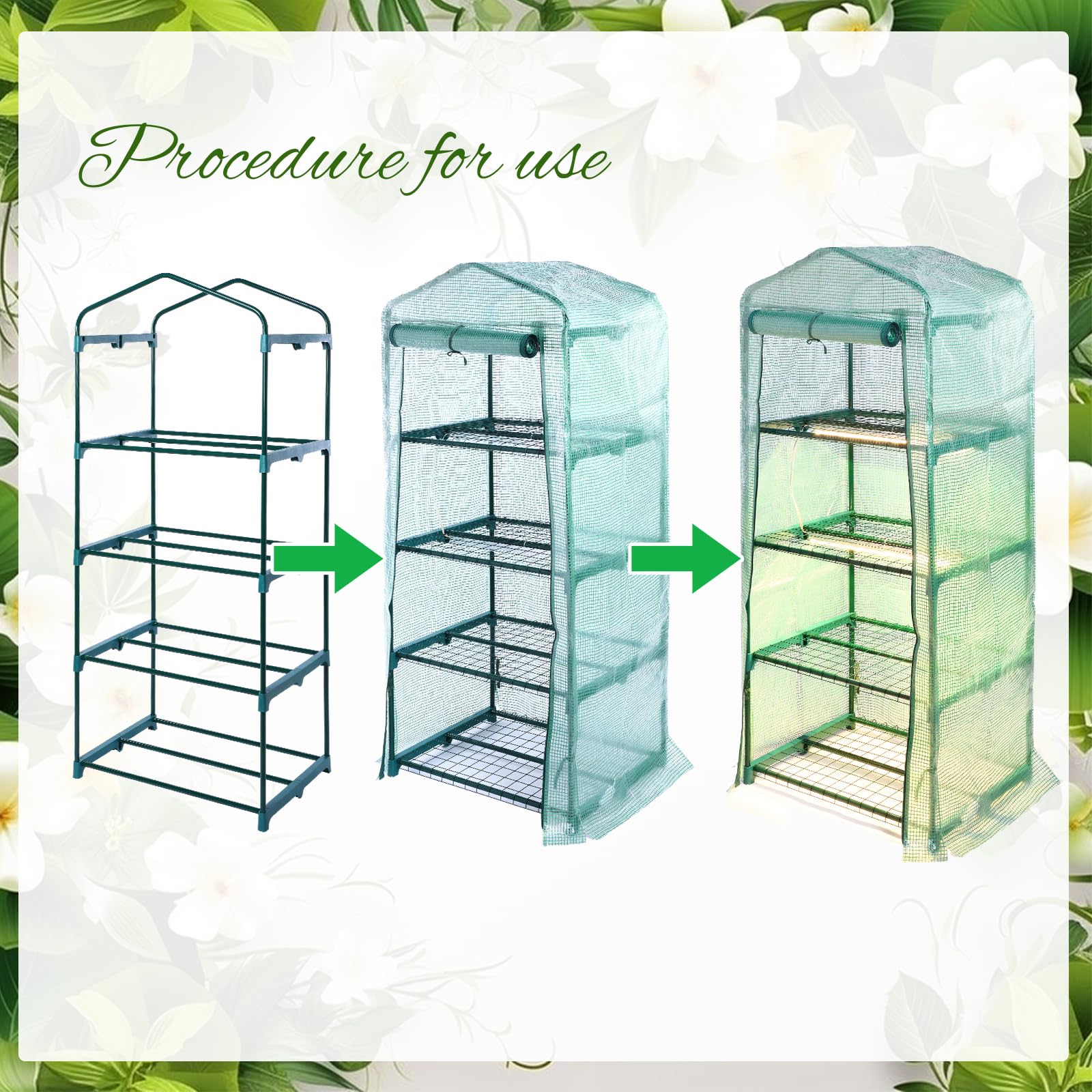Baquler plastic-coated steel frame ensures sturdy, weather-ready support.