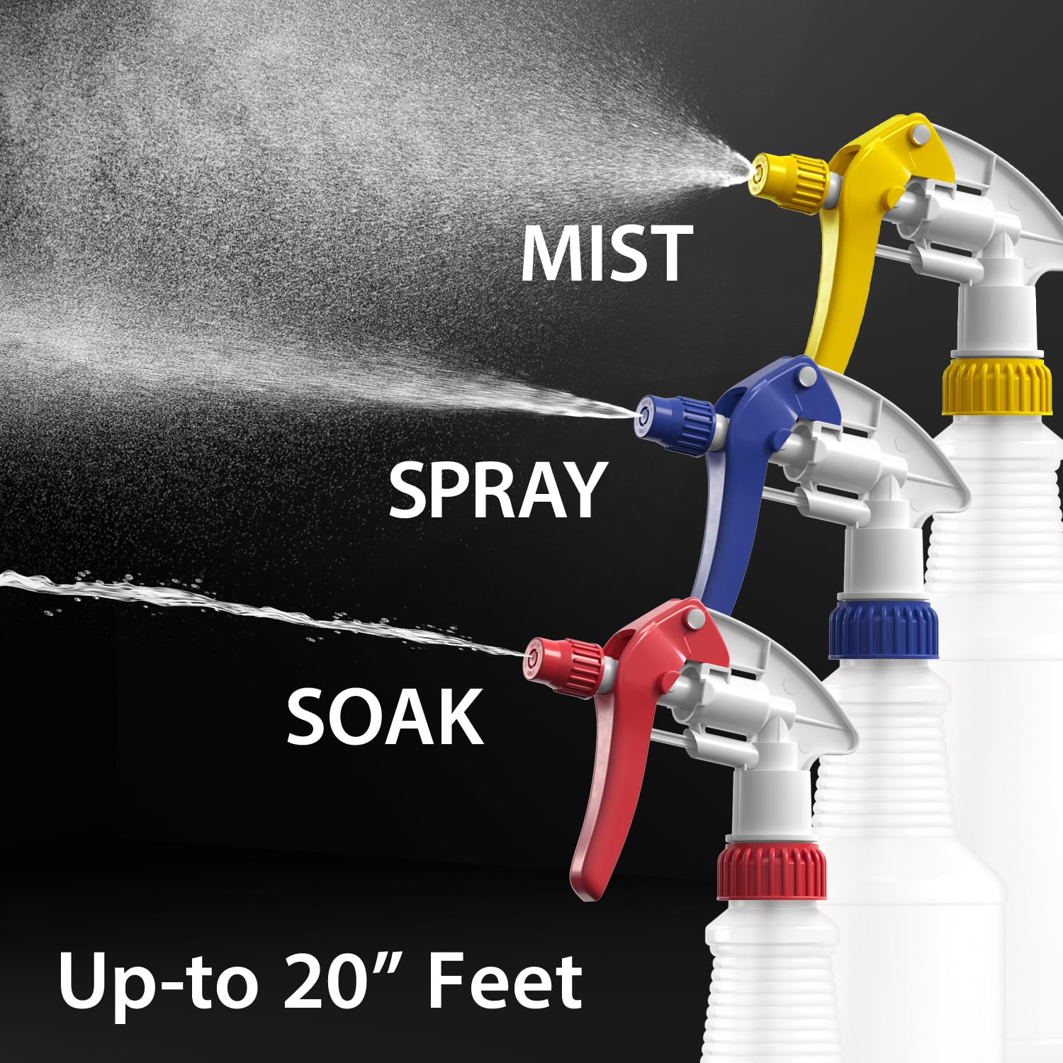 Bar5F heavy-duty spray heads resist chemicals for long-lasting cleaning tasks