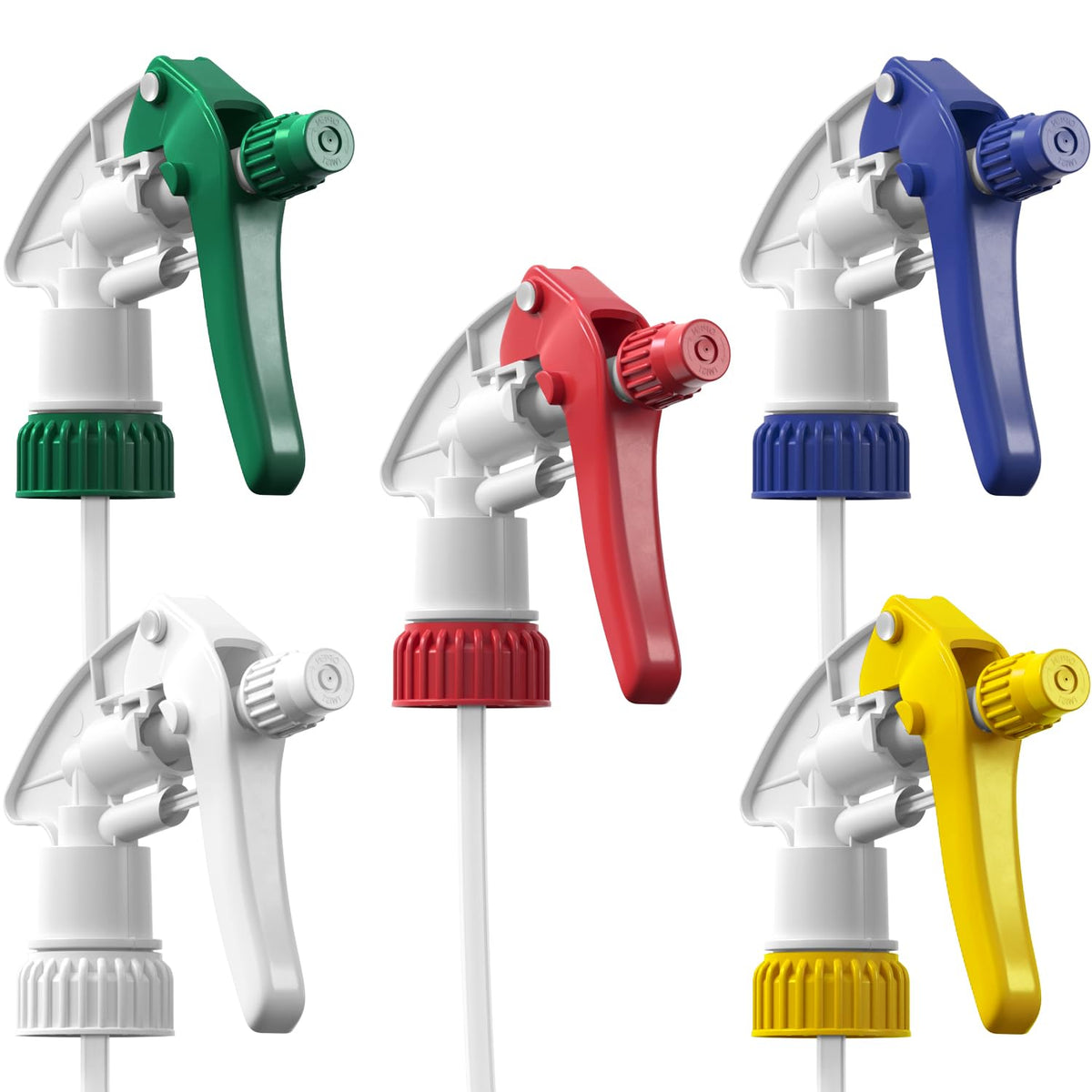 Bar5F leakproof nozzle heads with adjustable spray patterns for clean windows and surfaces