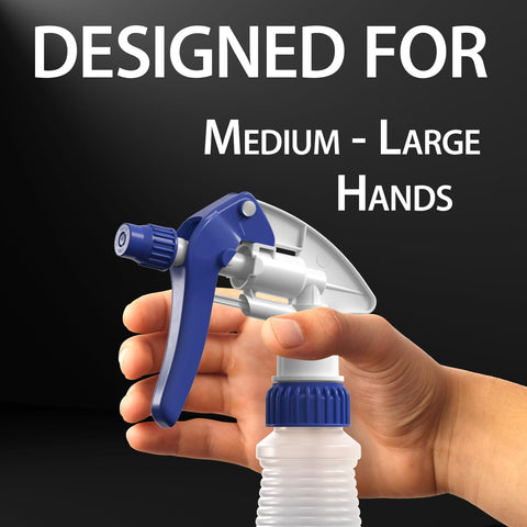 Bar5F long reach necks reduce bending and hand strain during cleaning