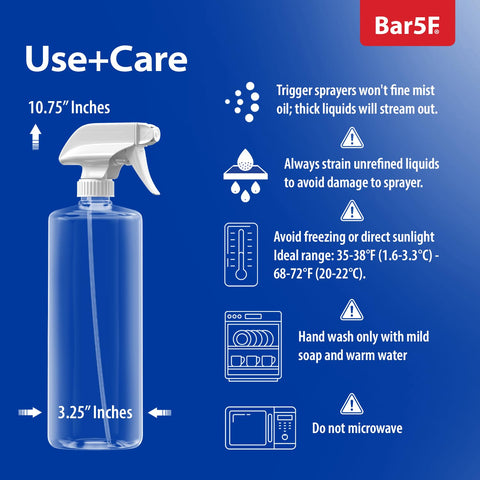 Bar5F multi-use spray ideal for garden, cleaning, and car care