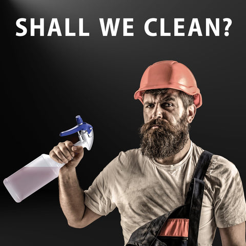 Bar5F multi-use spray heads fit windows, counters, and floors for faster cleaning