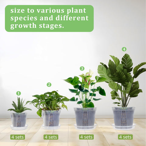 Barafat seedling pots and trays organization kit.