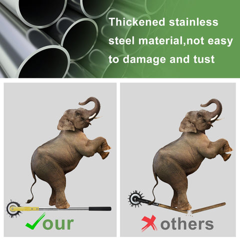 BARAYSTUS adjustable height settings adapt to your height and edging needs.
