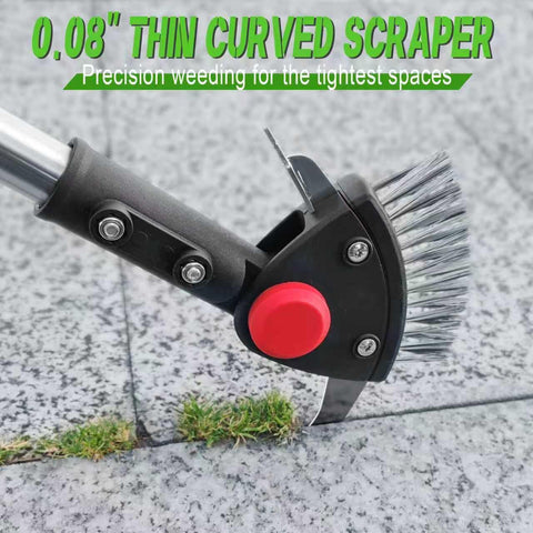 BARAYSTUS Crack Weeder adjustable handle offers flexible working heights.