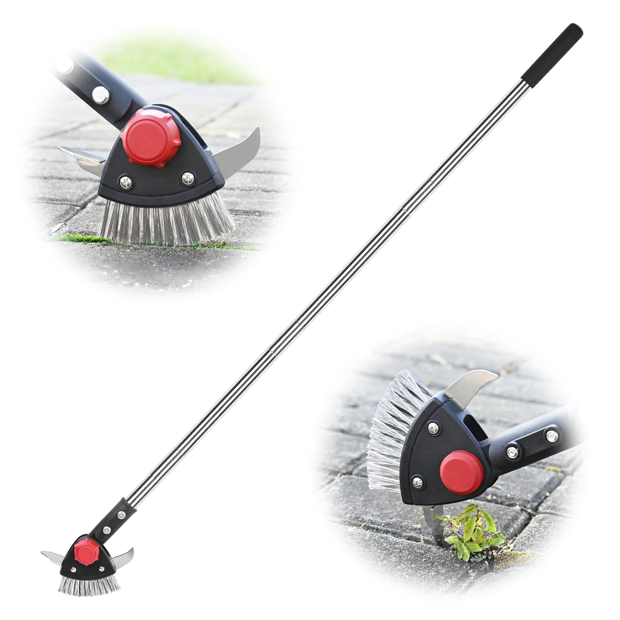 BARAYSTUS Crack Weeder curved scraper cleans narrow crevices efficiently.