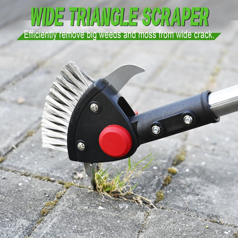 BARAYSTUS Crack Weeder stainless steel blade resists rust for long-term use.