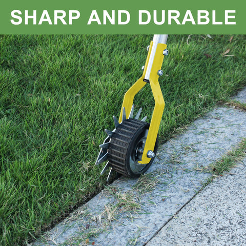 BARAYSTUS grass edge trimmer blade shows durable, rust-resistant construction.