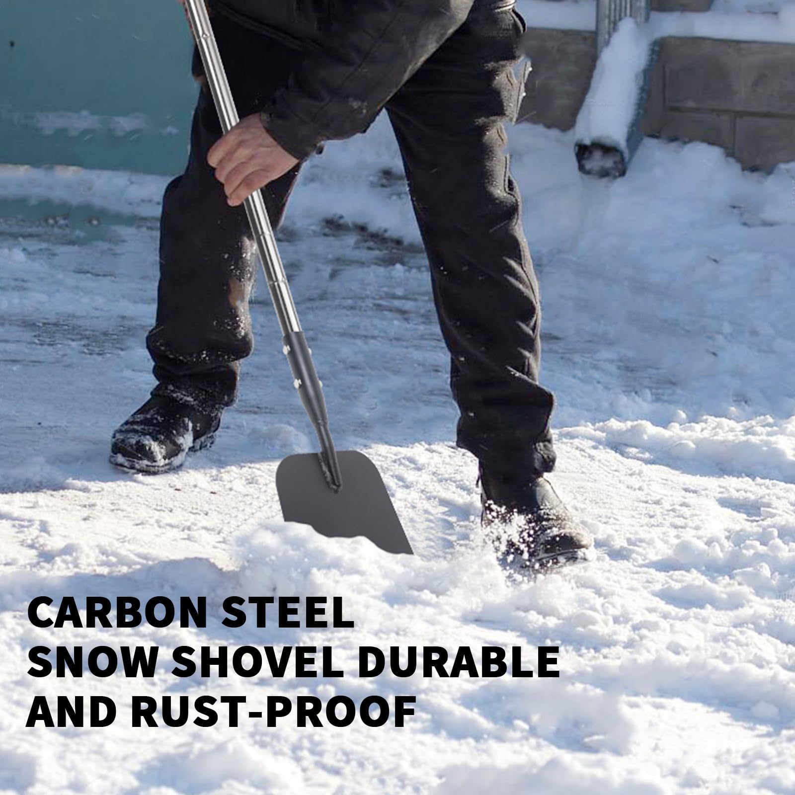 BARAYSTUS ice chopper multi-use for efficient ice removal and weed cutting