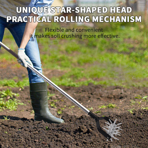 BARAYSTUS long-handle design reduces back strain during extended gardening sessions.