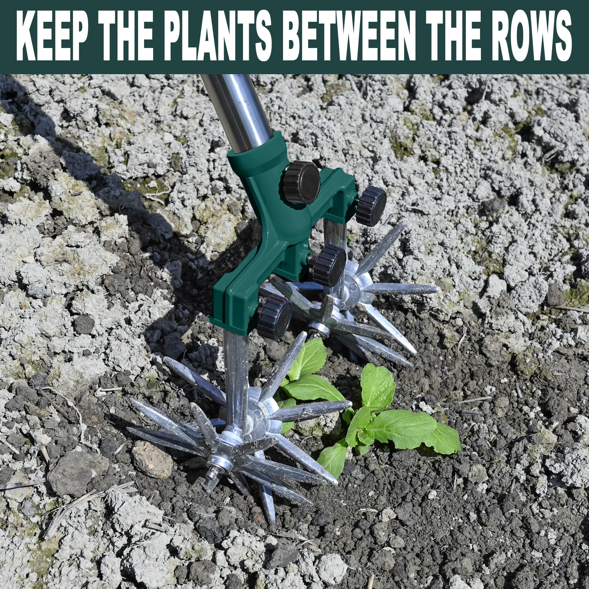 BARAYSTUS Rotary Cultivator features durable construction for regular garden tasks.
