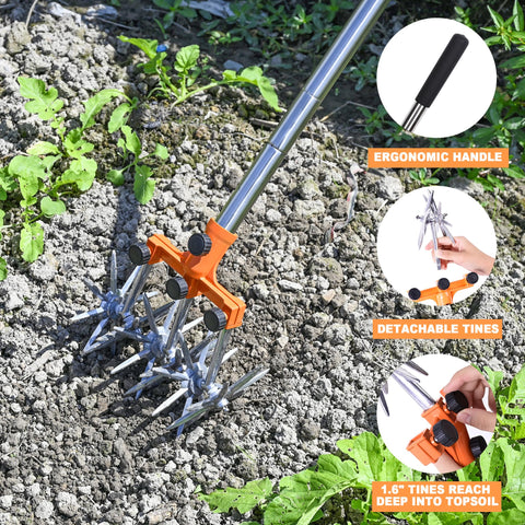 BARAYSTUS durable anti-rust construction supports long-term garden use