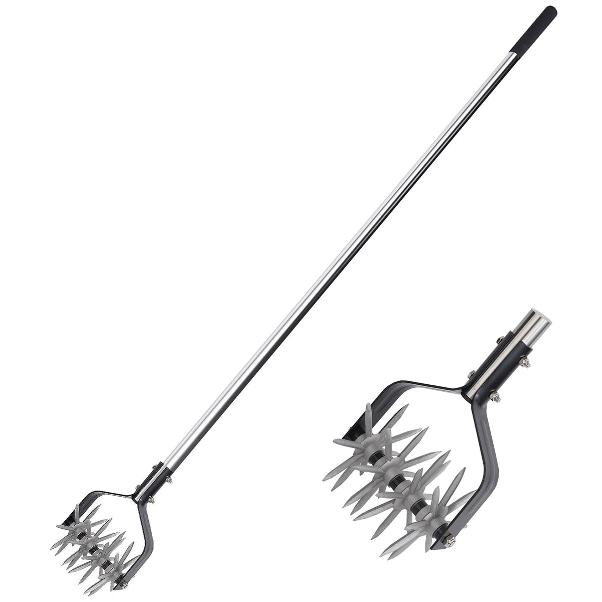 BARAYSTUS rotary cultivator head enables precise tillage for quicker soil prep.