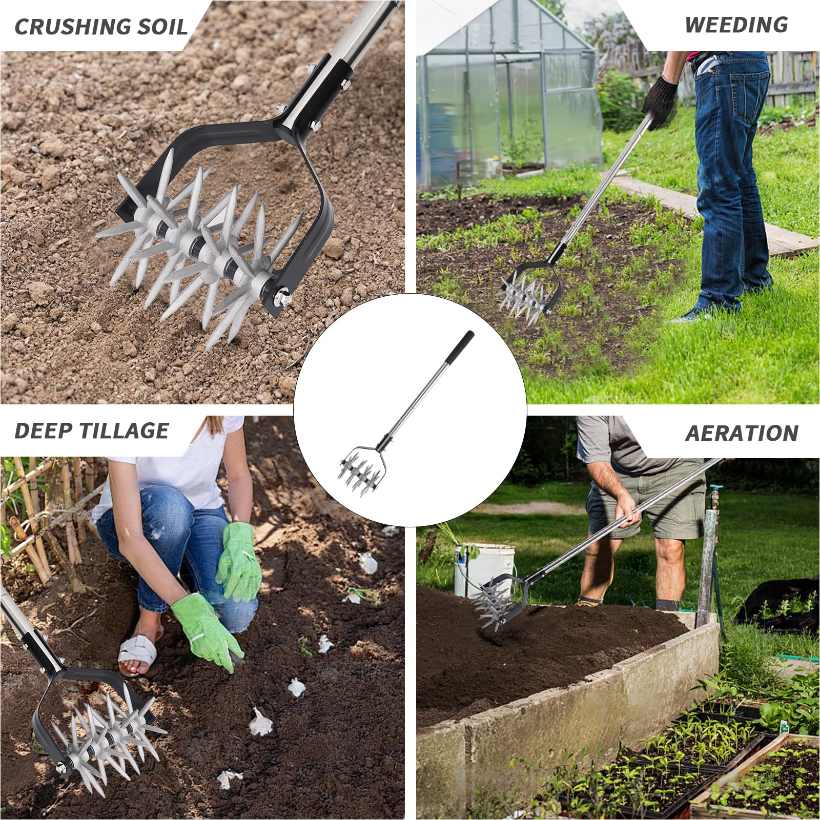 BARAYSTUS stainless-steel construction resists rust and lasts longer.
