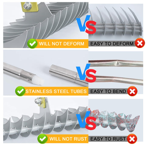 BARAYSTUS Easy-assembly design for quick storage and flexible length setup.
