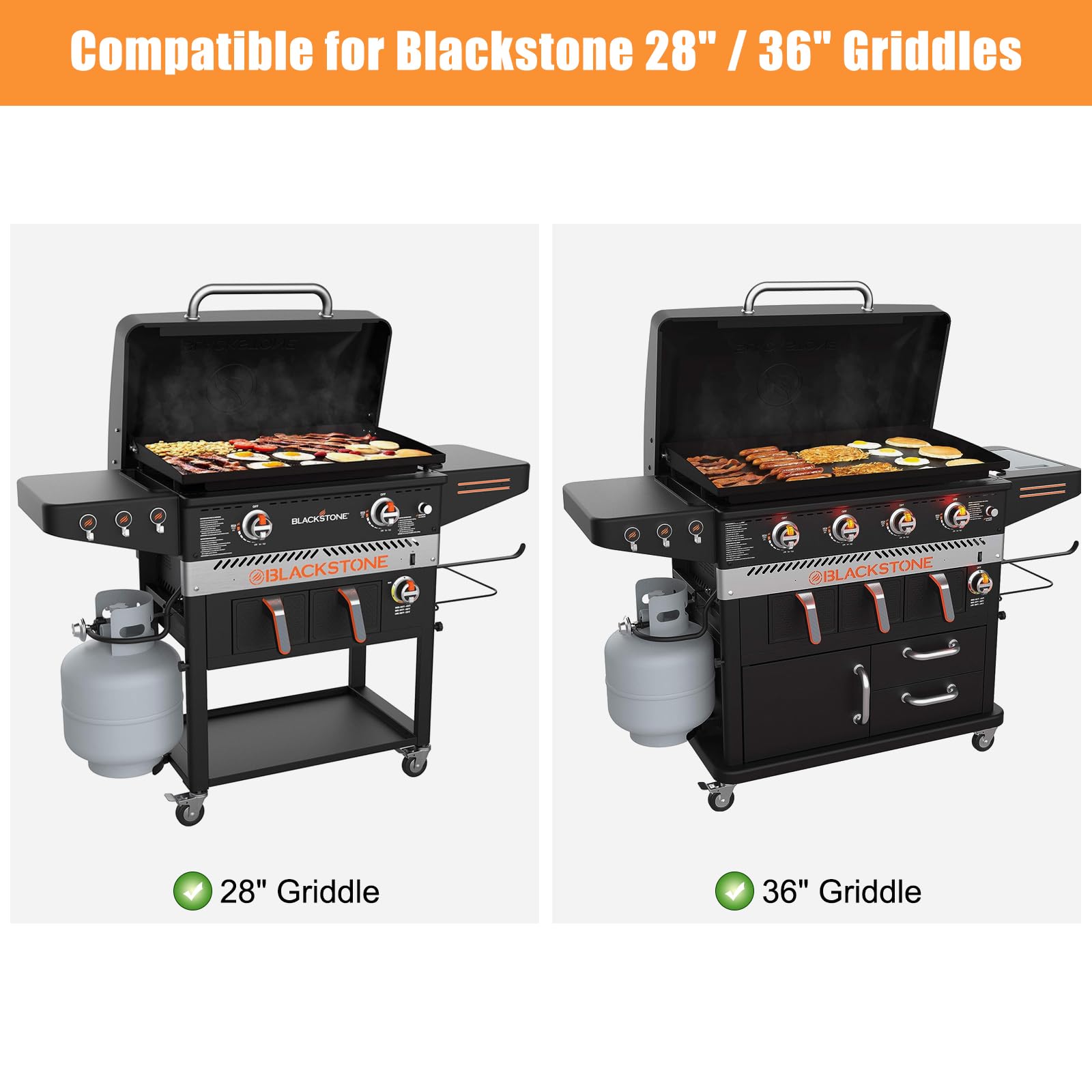 Barbqtime coated-steel grease cup offers durable, rust-resistant performance during all seasons.