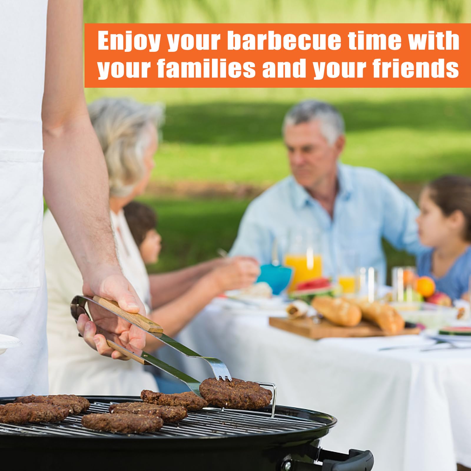 Barbqtime easy-clean grease catcher design helps keep your grill tidy