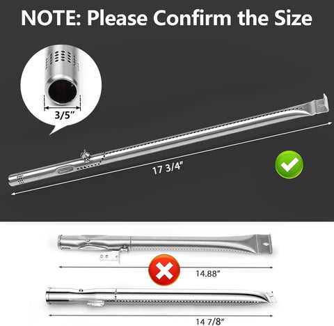 Barbqtime heat plate for Char-Broil 2-burner simplifies cleaning and longevity