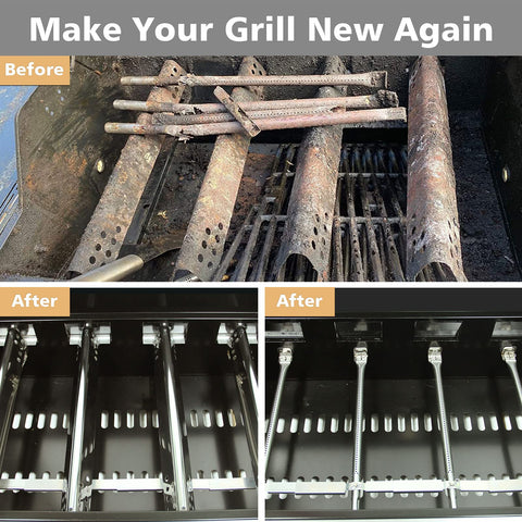 Barbqtime heat plate for Char-Broil 5-burner resists sticking and heats evenly