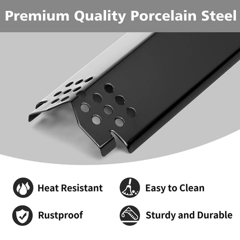 Barbqtime heat plate nonstick surface close up for easy cleaning