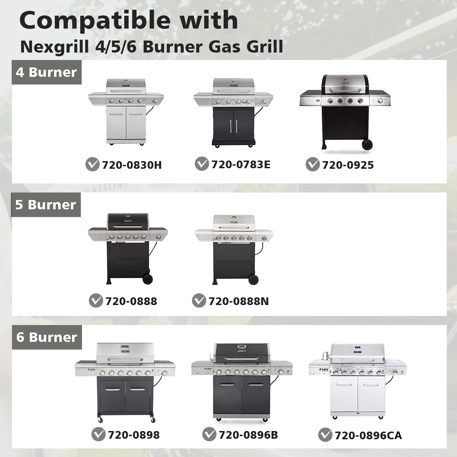 Barbqtime Nexgrill heat tent 4-burner protecting burners while cooking.