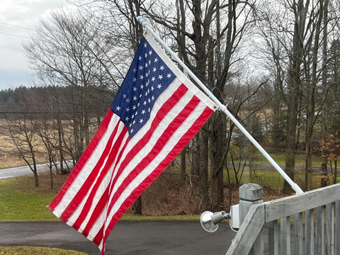 Barcetine rust-resistant outdoor flag pole designed for easy maintenance and long-term use.
