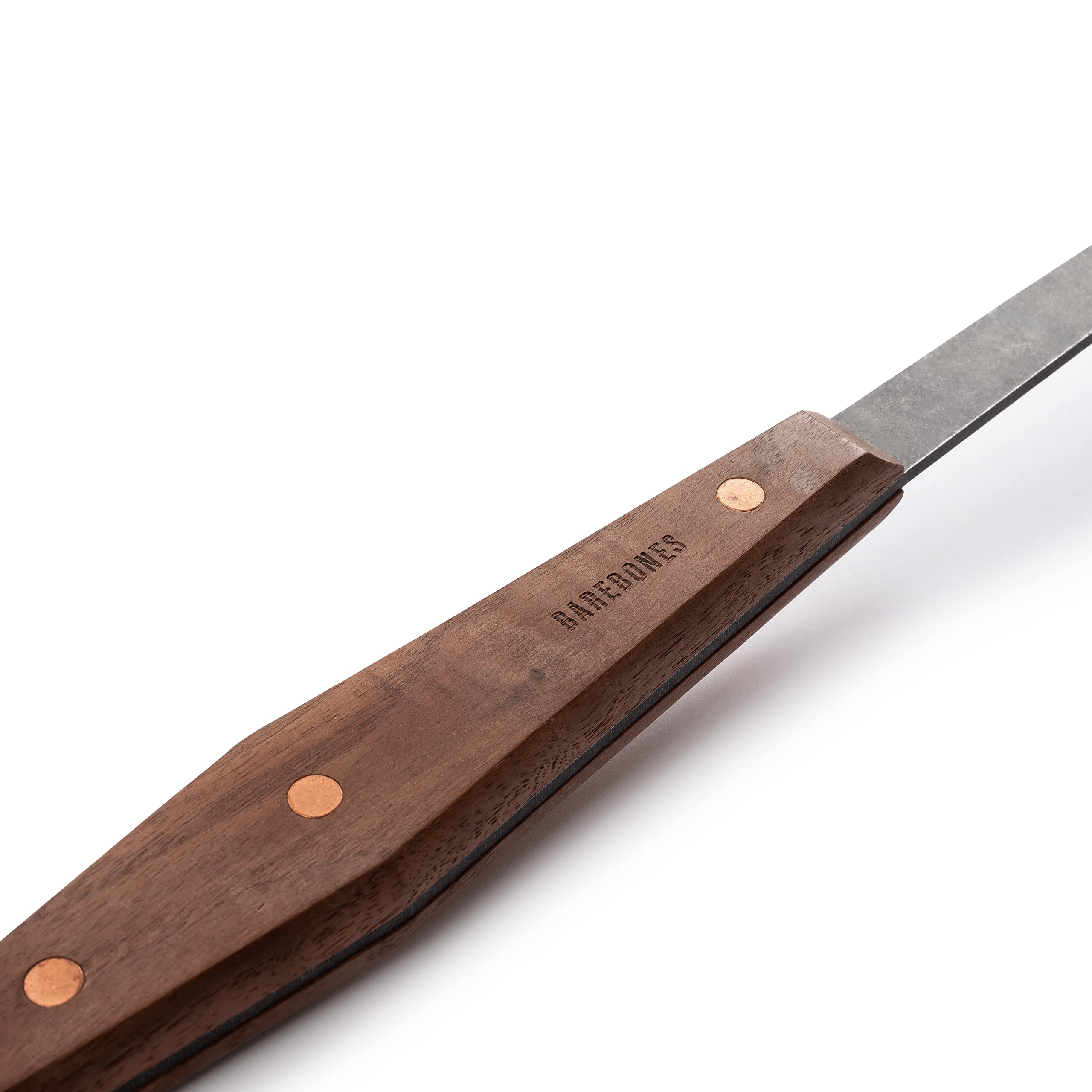 Barebones Cowboy Grill Coal Shovel ash-transfer feature enables easy cleanup
