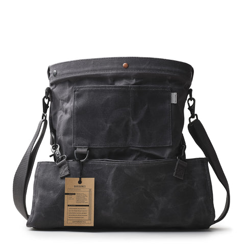 Barebones Harvesting Bag with durable canvas for rugged outdoor use.