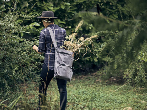 Barebones Harvesting Bag serves as mushroom bag and tote for outdoor adventures.