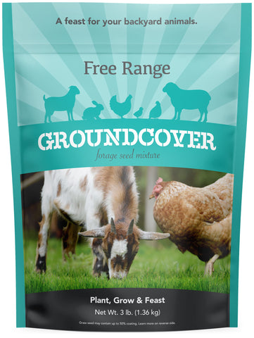 Barenbrug Free Range GroundCover Seed Mix packaging ready for versatile livestock forage