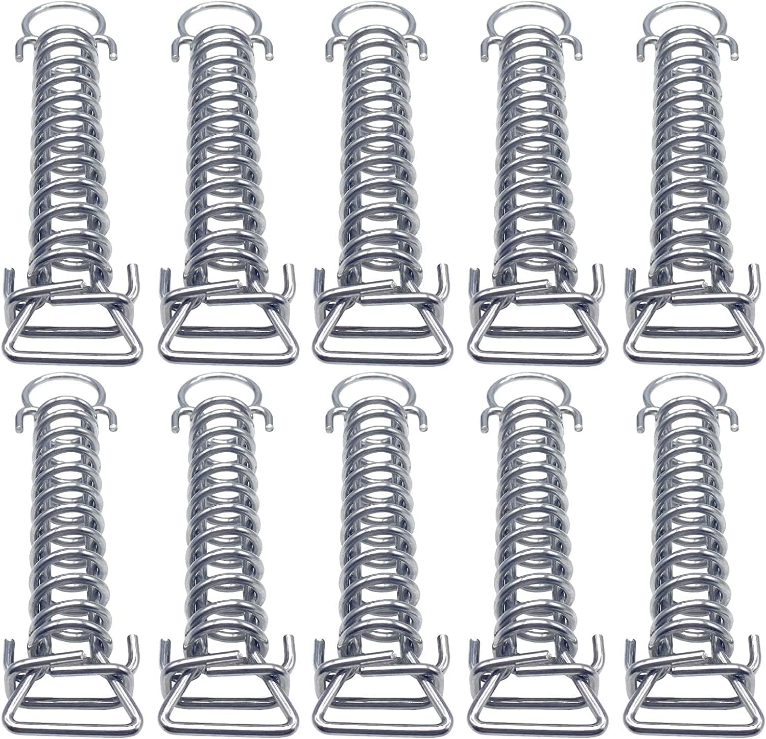 Bargain Brass Poolzilla springs compressed for secure pool cover attachment