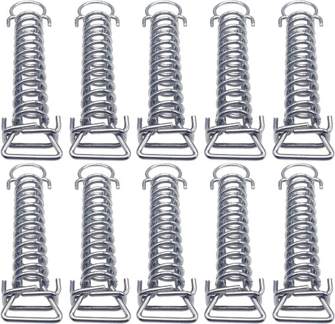 Bargain Brass Poolzilla springs compressed for secure pool cover attachment