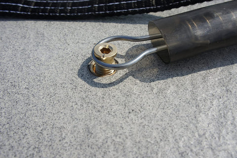 Bargain Brass Poolzilla springs offer secure, durable pool safety during off-season
