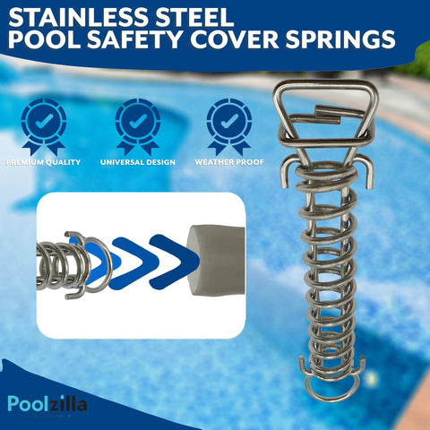 Bargain Brass Poolzilla springs pack of ten for versatile use