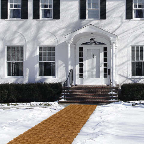 Barien 17-inch wide, 6-foot path mat for wide garden walkways.