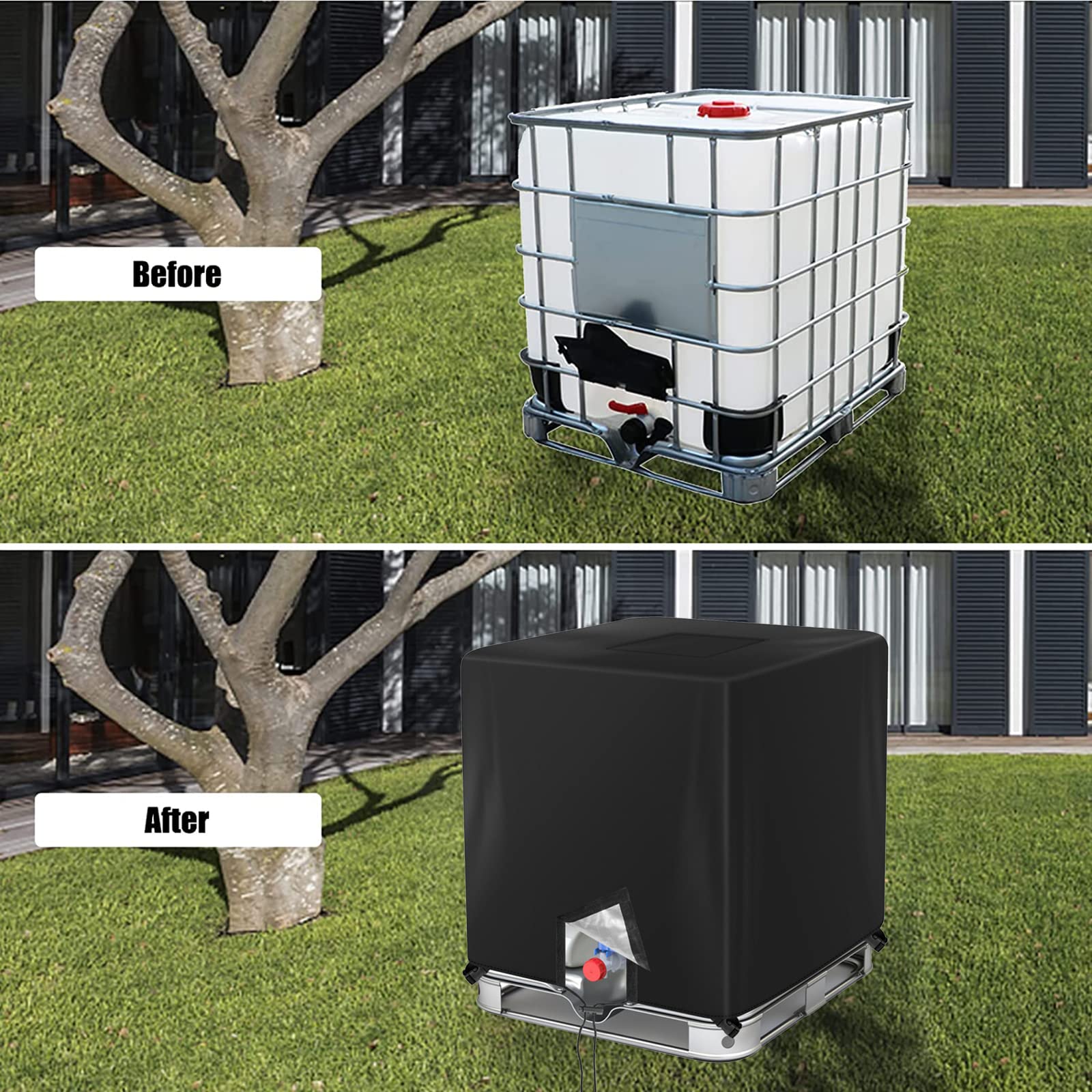 Barlic top-opening design enables quick access without full removal.