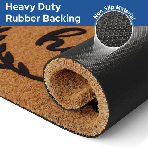Barnyard Designs 30x17 inch mat fits most exterior doors