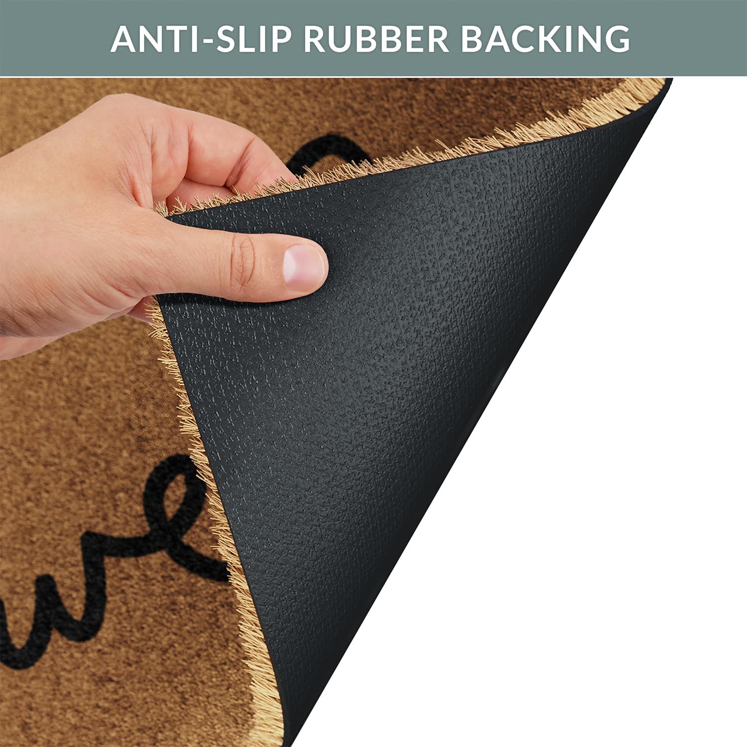 Barnyard Designs dirt-trapping mat helps entryways stay clean