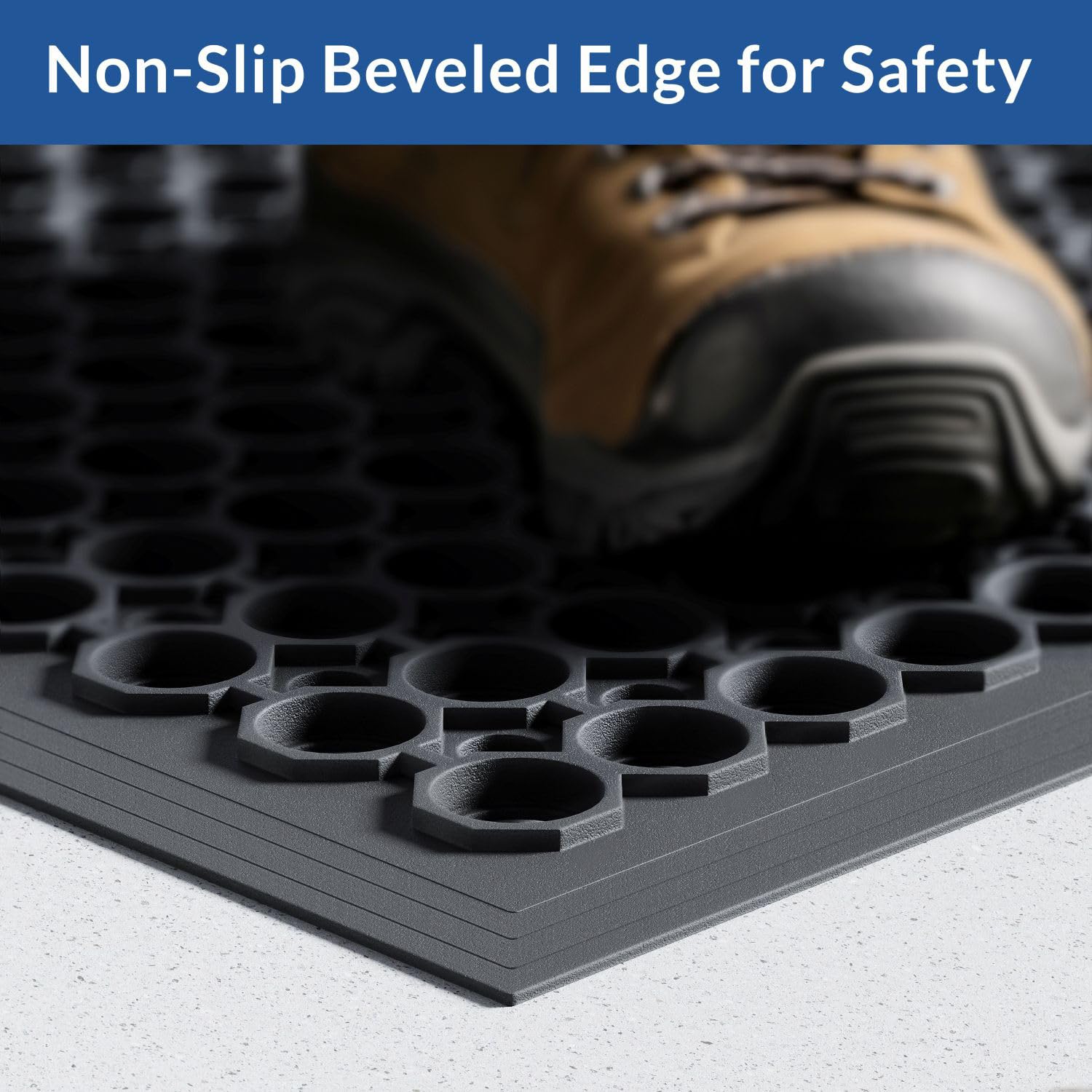 Barnyard Designs drainage holes pattern emphasizes rapid water drainage and debris passage.