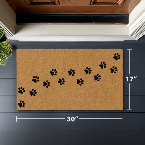 Barnyard Designs heavy duty non slip backing mat ready for entryways