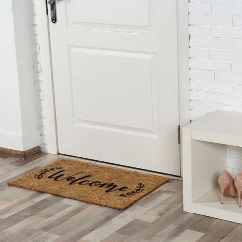 Barnyard Designs large outdoor mat handles high-traffic entrances.