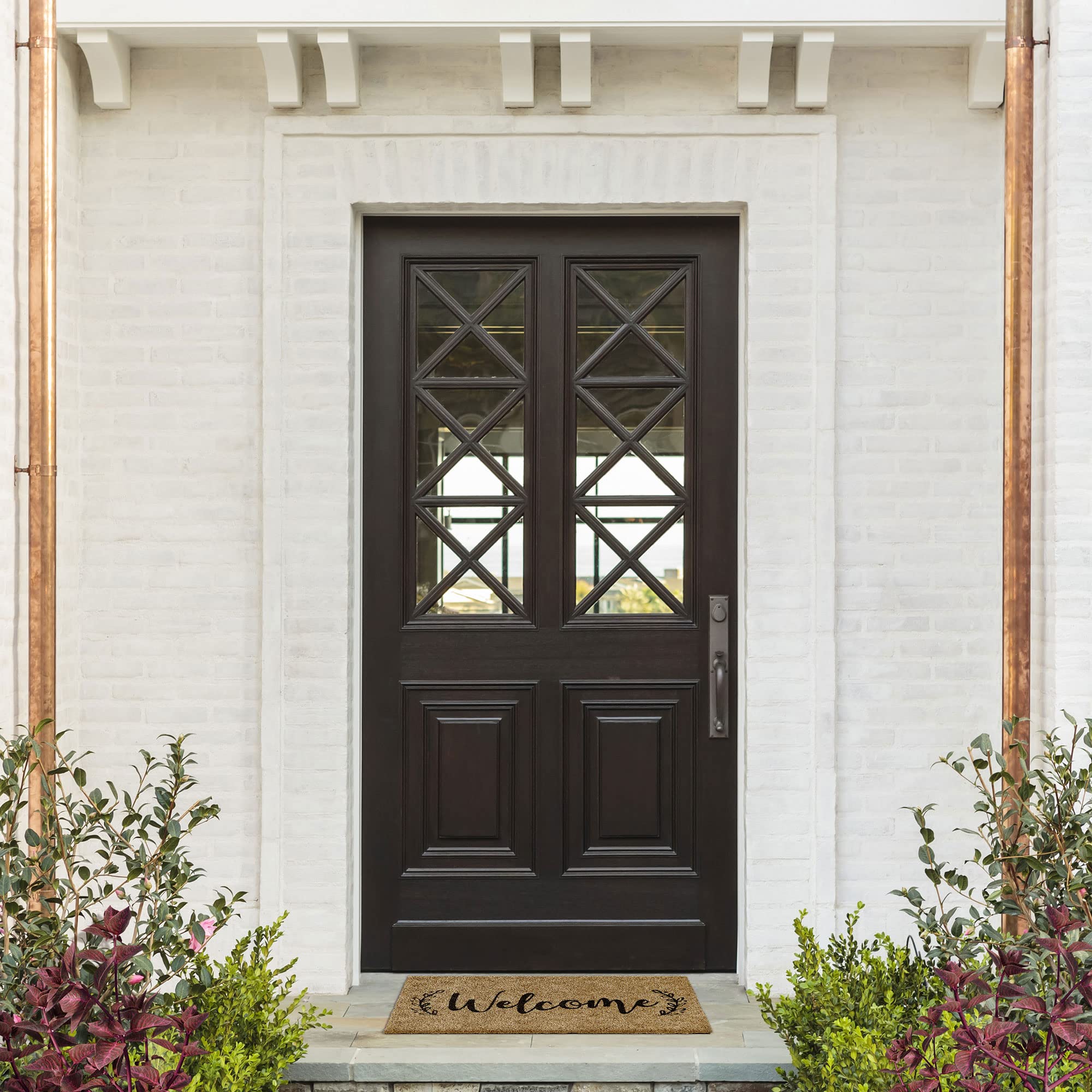 Barnyard Designs versatile doormat for outdoor events, cabins, or homes.