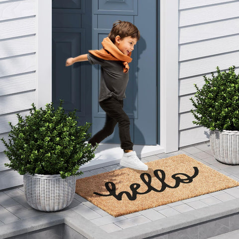 Barnyard Designs welcome mat ideal for events or camping trips.