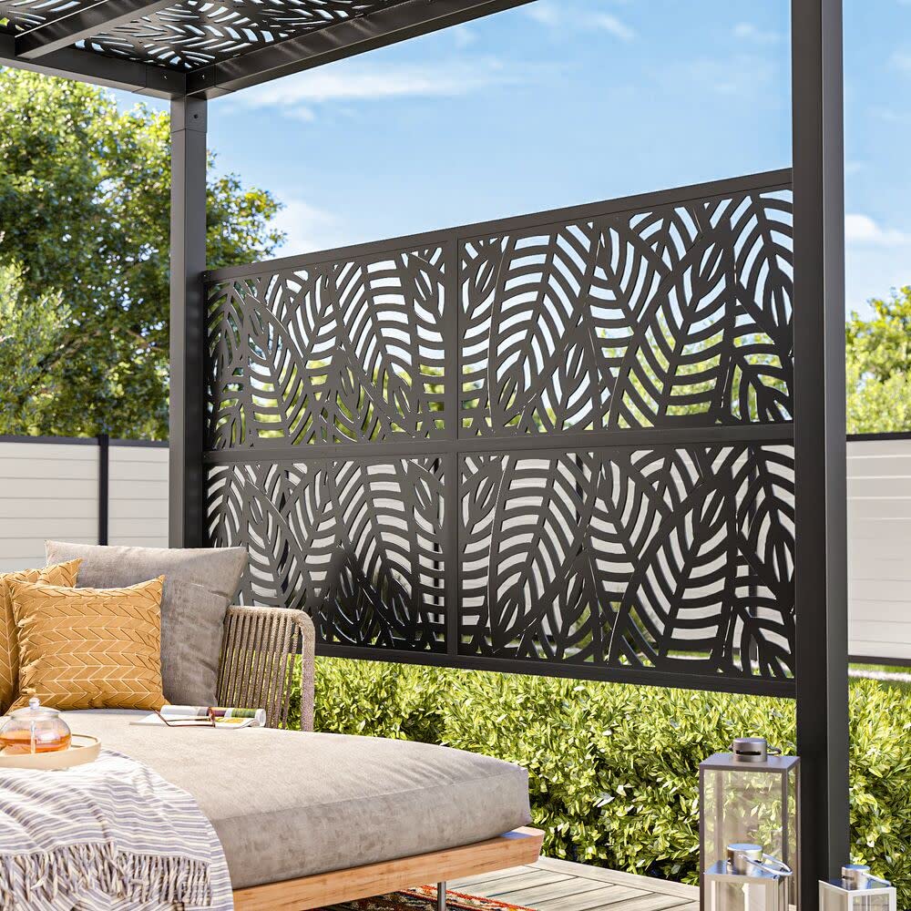 Barrette Sanibel screen aluminum frame kit compatible with multi-panel setups.