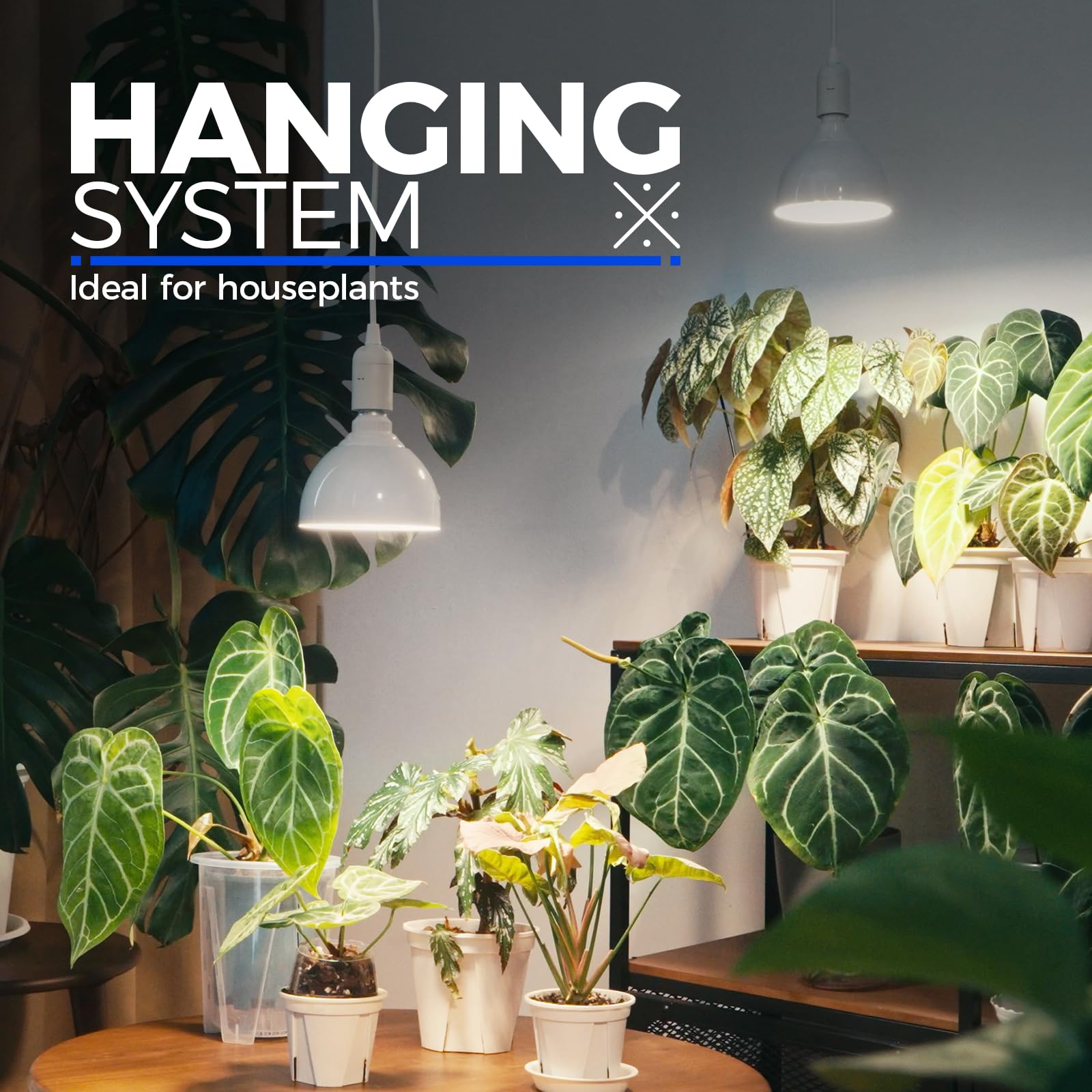 Barrina 25W energy-efficient operation reduces electricity while brightening plants.