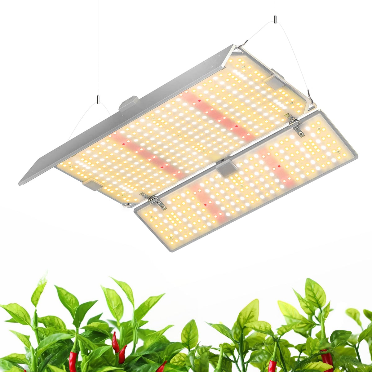 Barrina BU2000 panel angle adjustment for versatile indoor lighting.