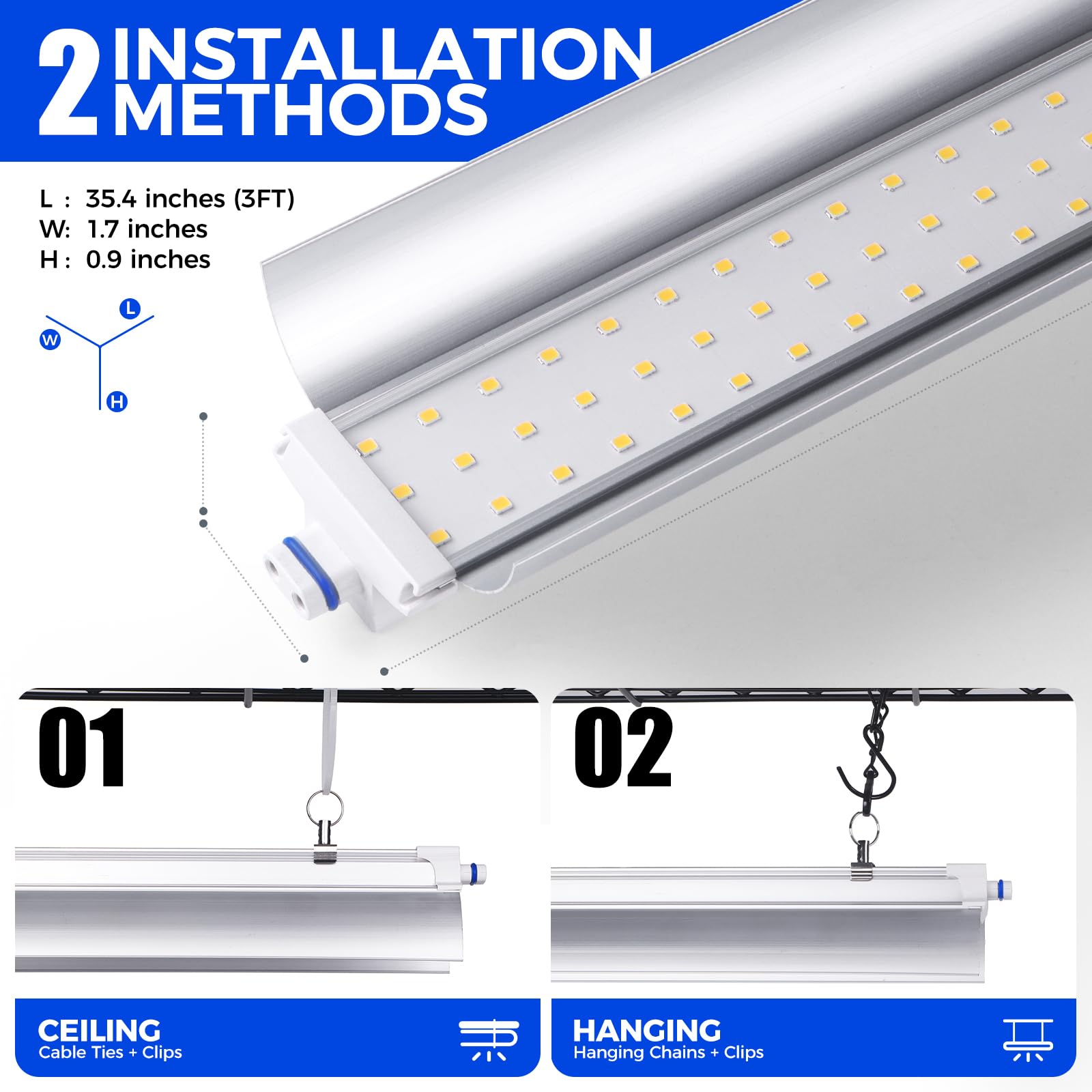 Barrina CX3 included accessories kit supports easy installation.