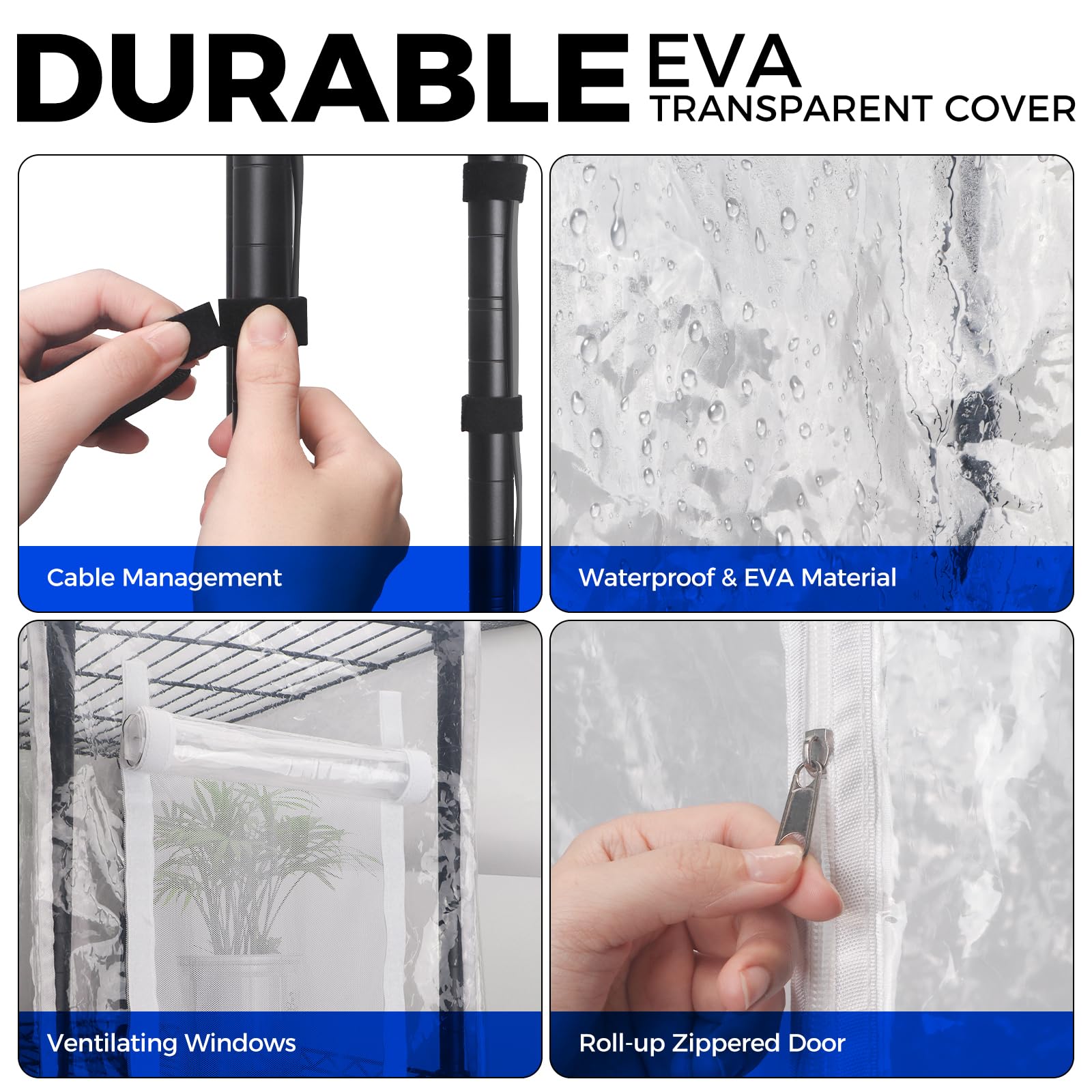 Barrina CX5Z mechanical timer ensures automatic daily light cycles.