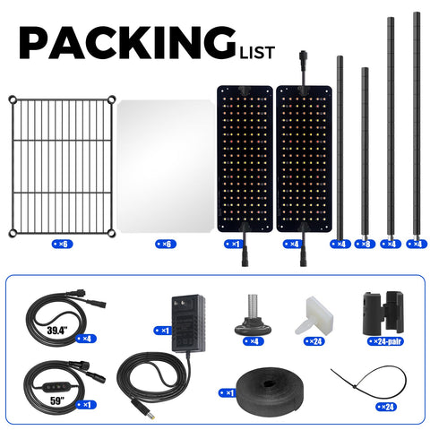 Barrina CX83 accessory kit for clean installation